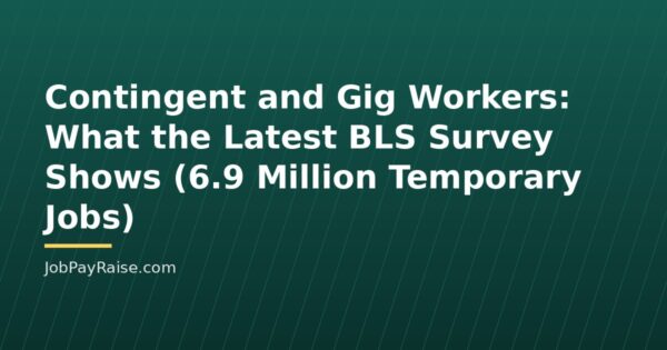 Contingent and Gig Workers: What the Latest BLS Survey Shows (6.9 Million Temporary Jobs)