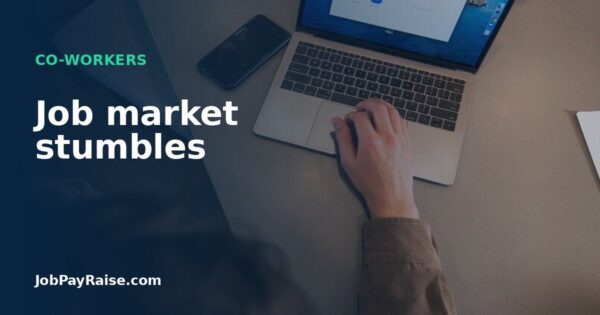 Job market stumbles