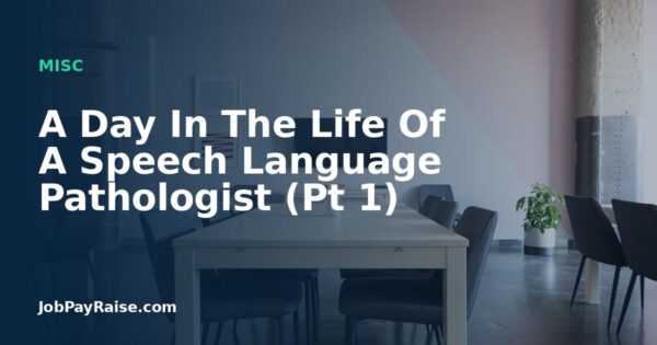 A Day In The Life Of A Speech Language Pathologist (Pt 1)
