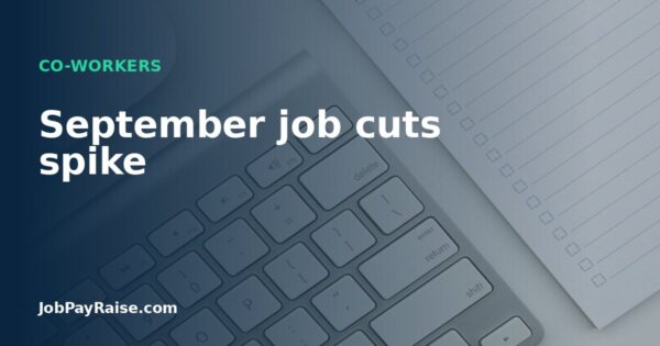 September job cuts spike