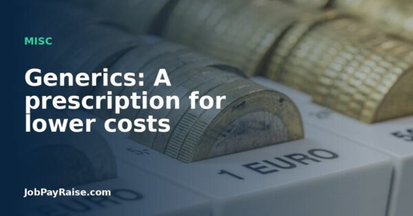 Generics: A prescription for lower costs