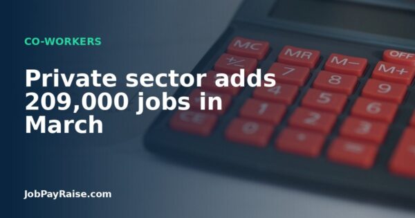 Private sector adds 209,000 jobs in March