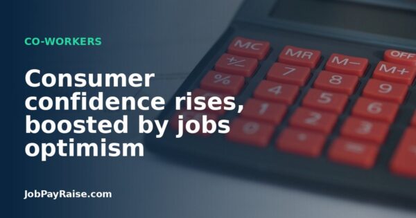 Consumer confidence rises, boosted by jobs optimism