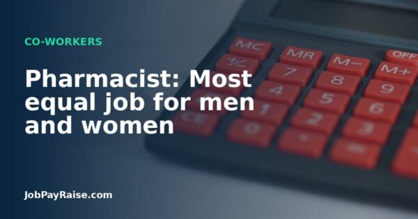 Pharmacist: Most equal job for men and women