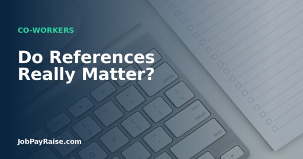 Do References Really Matter?