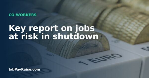 Key report on jobs at risk in shutdown