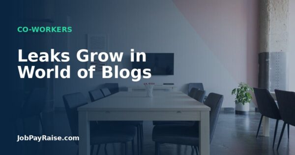 Leaks Grow in World of Blogs