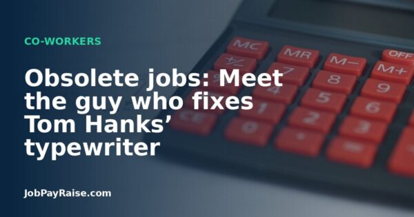Obsolete jobs: Meet the guy who fixes Tom Hanks’ typewriter