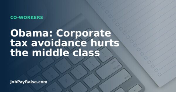 Obama: Corporate tax avoidance hurts the middle class