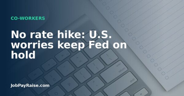 No rate hike: U.S. worries keep Fed on hold