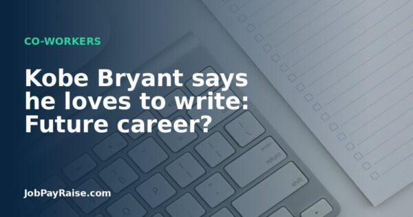 Kobe Bryant says he loves to write: Future career?
