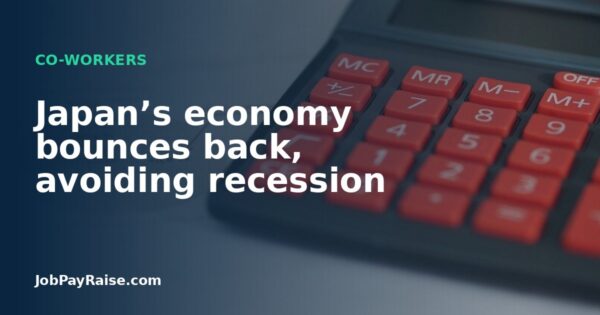 Japan’s economy bounces back, avoiding recession