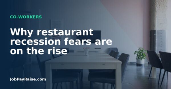Why restaurant recession fears are on the rise