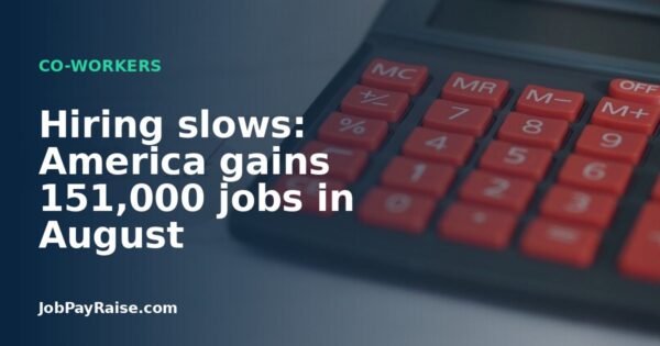 Hiring slows: America gains 151,000 jobs in August