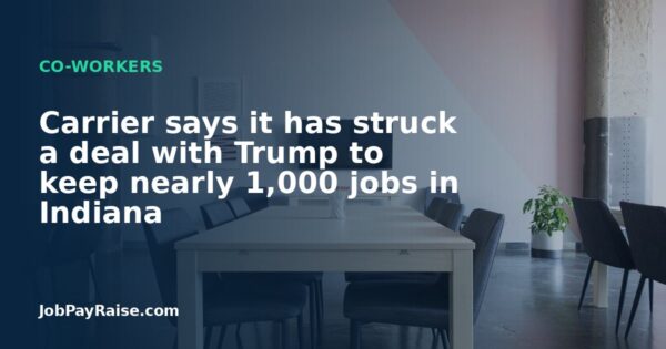 Carrier says it has struck a deal with Trump to keep nearly 1,000 jobs in Indiana