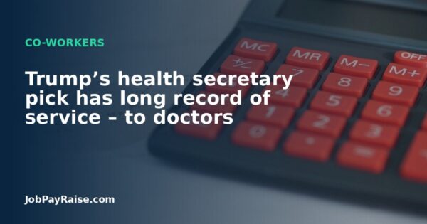 Trump’s health secretary pick has long record of service – to doctors