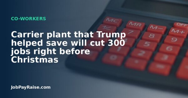 Carrier plant that Trump helped save will cut 300 jobs right before Christmas