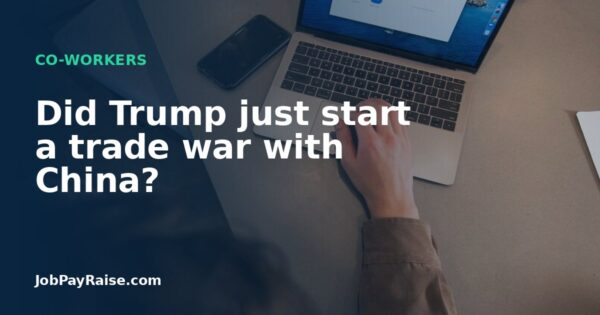 Did Trump just start a trade war with China?