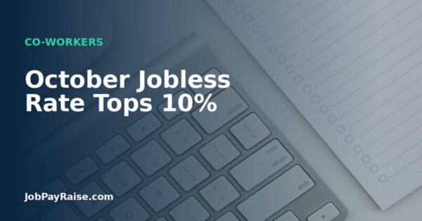 October Jobless Rate Tops 10%