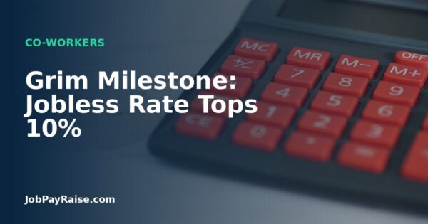 Grim Milestone: Jobless Rate Tops 10%