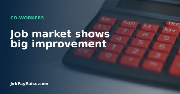 Job market shows big improvement