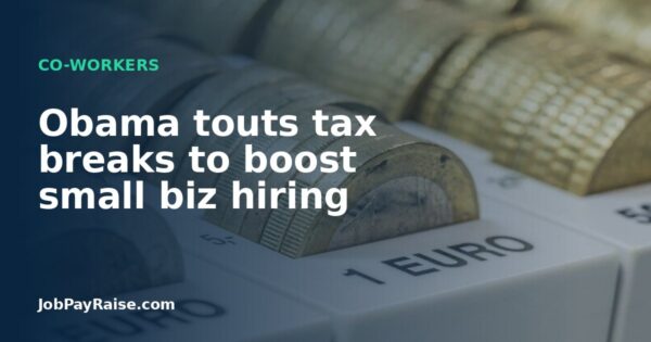 Obama touts tax breaks to boost small biz hiring