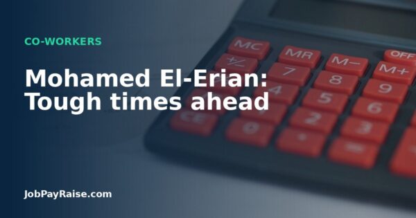 Mohamed El-Erian: Tough times ahead