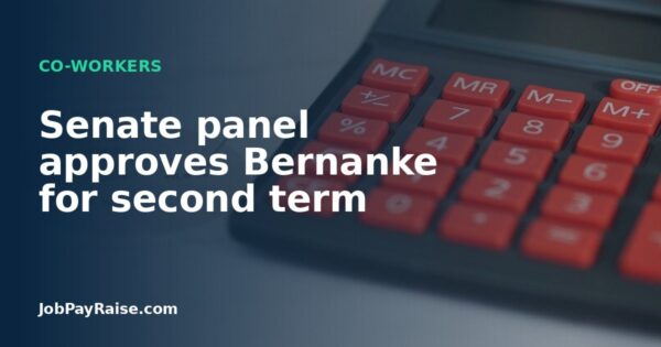 Senate panel approves Bernanke for second term