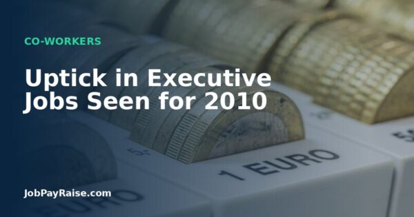 Uptick in Executive Jobs Seen for 2010