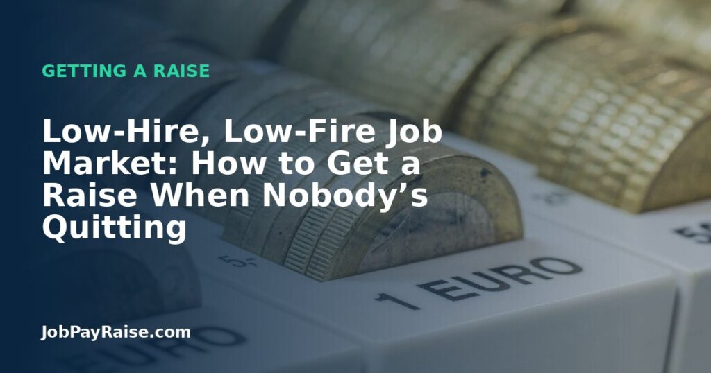 Low-Hire, Low-Fire Job Market: How to Get a Raise When Nobody’s Quitting