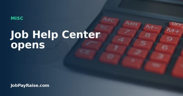 Job Help Center opens