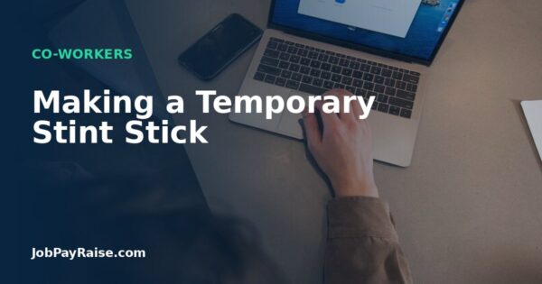 Making a Temporary Stint Stick