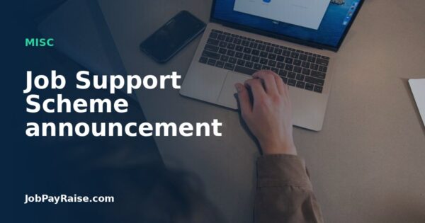 Job Support Scheme announcement