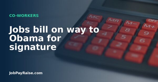 Jobs bill on way to Obama for signature
