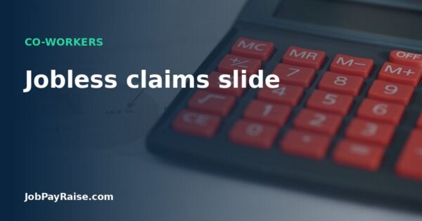Jobless claims slide