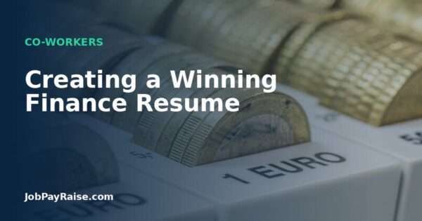 Creating a Winning Finance Resume