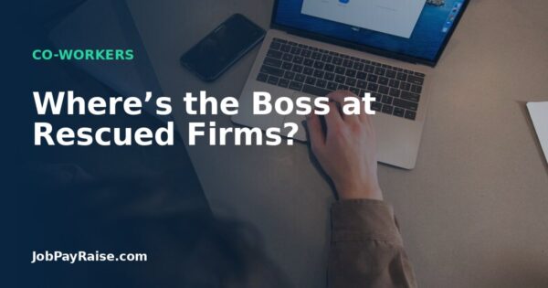 Where’s the Boss at Rescued Firms?