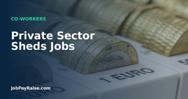 Private Sector Sheds Jobs