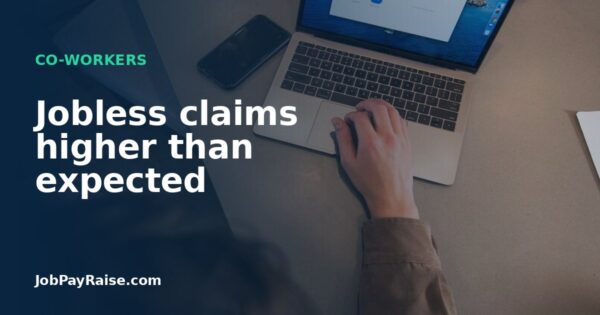 Jobless claims higher than expected