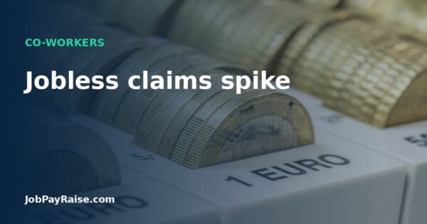 Jobless claims spike