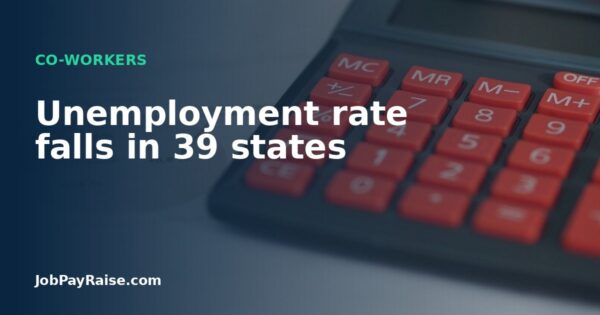 Unemployment rate falls in 39 states