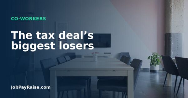 The tax deal’s biggest losers