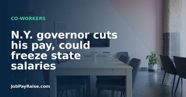 N.Y. governor cuts his pay, could freeze state salaries