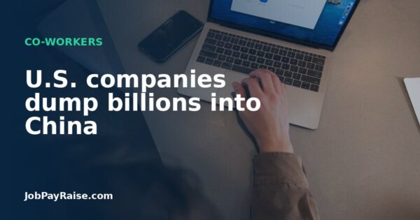 U.S. companies dump billions into China