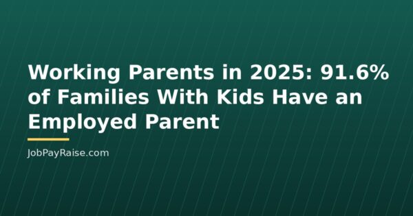 Working Parents in 2025: 91.6% of Families With Kids Have an Employed Parent